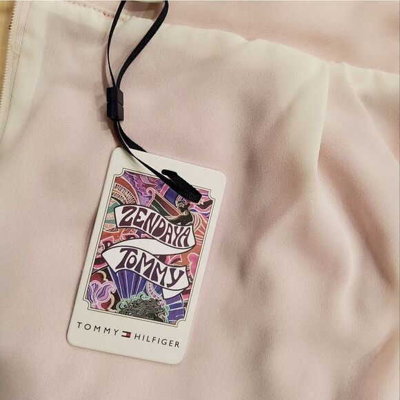 Tommy Hilfiger Women's Zendaya Curve Cross Front Dress Size 18 - Picture 7 of 11